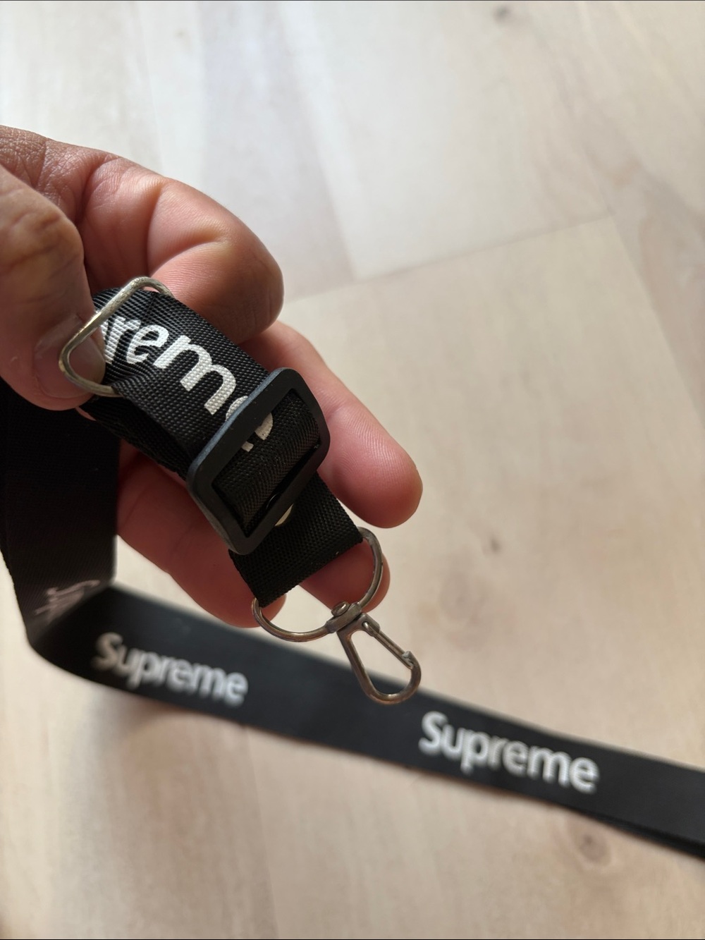 Supreme lanyard black/white - Picture 4 of 4